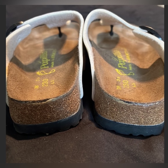 EUC Birkenstock Papillon Gizeh Sandals Sz Euro 36 US Size 6 - Picture 4 of 5
